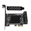 Jadeshay Card , 6-Port  3.0  Expansion Card Riser Card Compatible,3G 1.5G