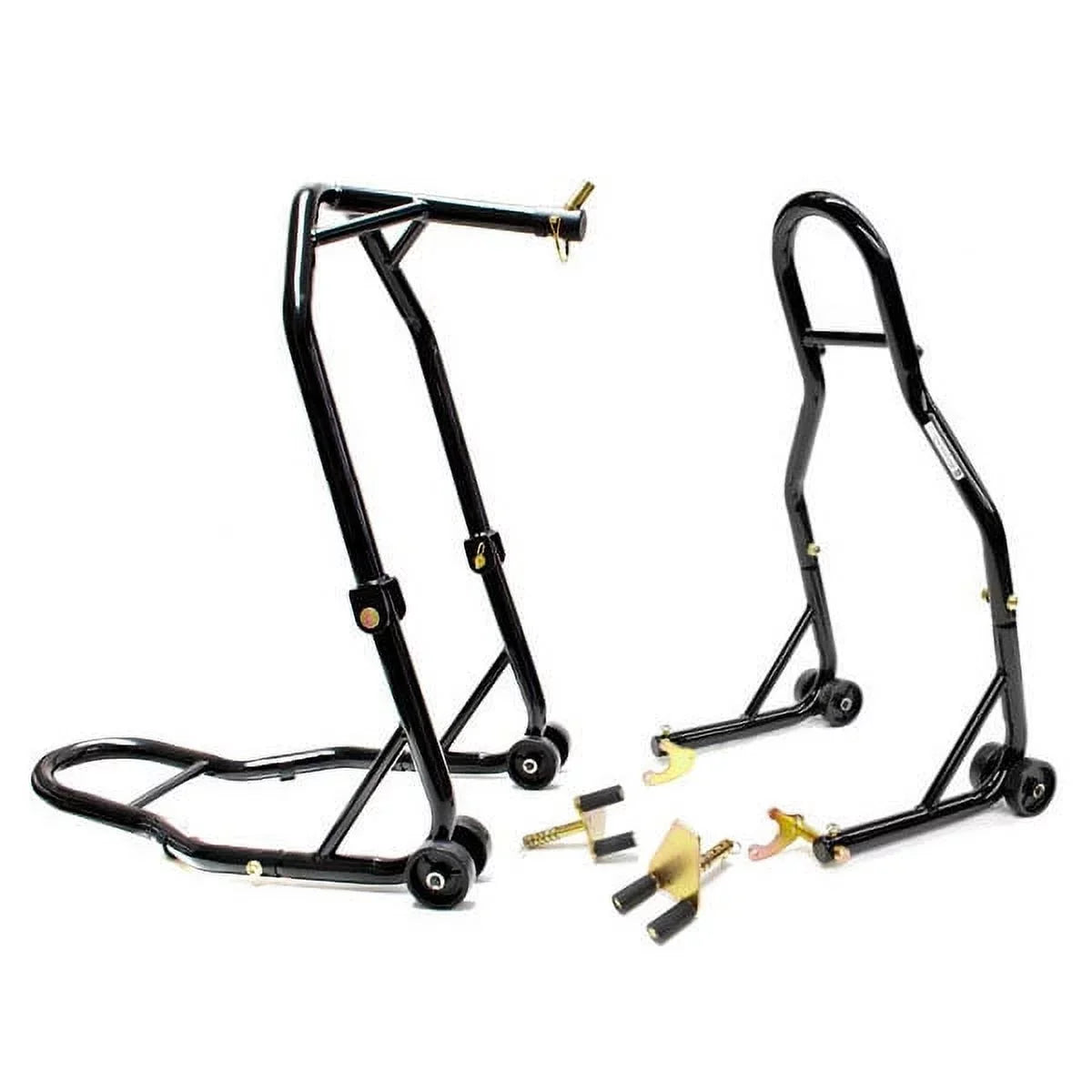 Motorcycle Front+Rear Headlift Dual Lift Stand Compatible with Buell //Lightning/Thunderbolt