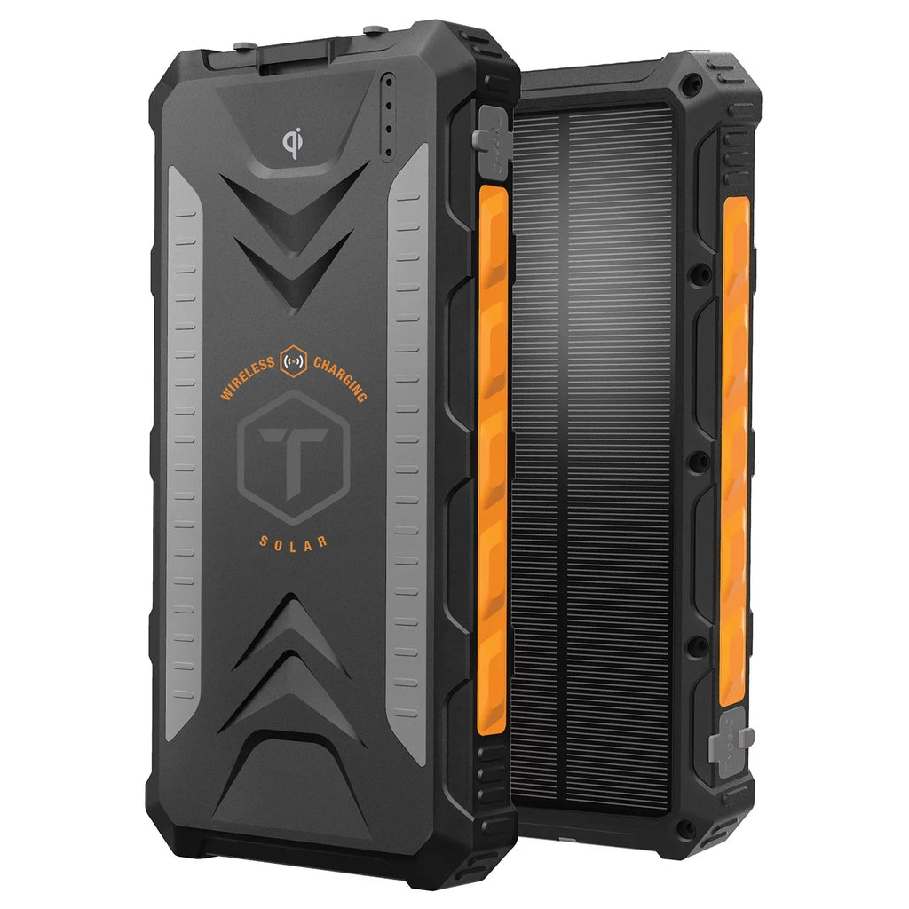 ToughTested 10,000  Solar Charger & Wireless Portable Powerbank ()