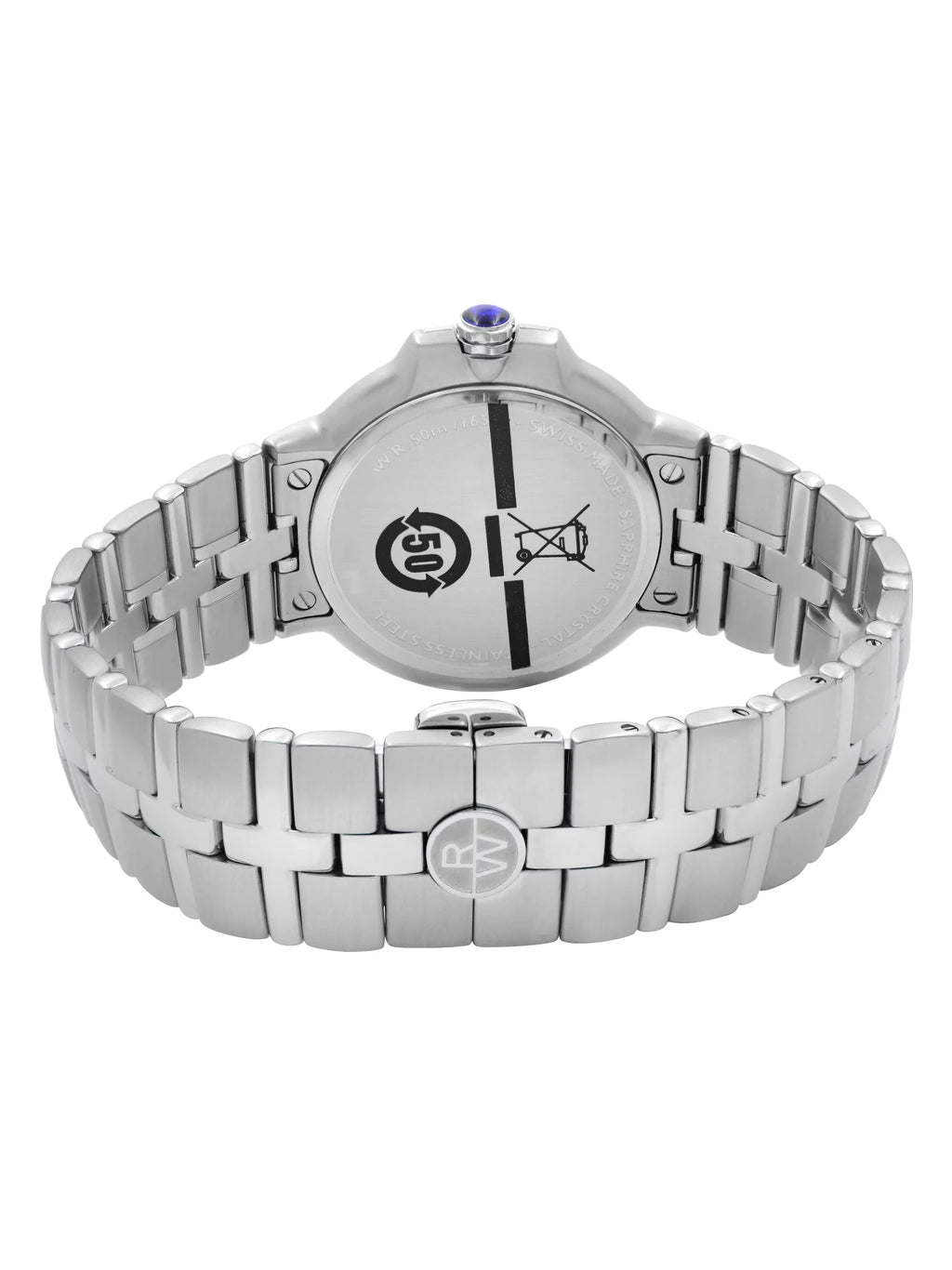 Raymond Weil Parsifal Stainless Steel Black Dial Quartz Mens Watch 5580--00208