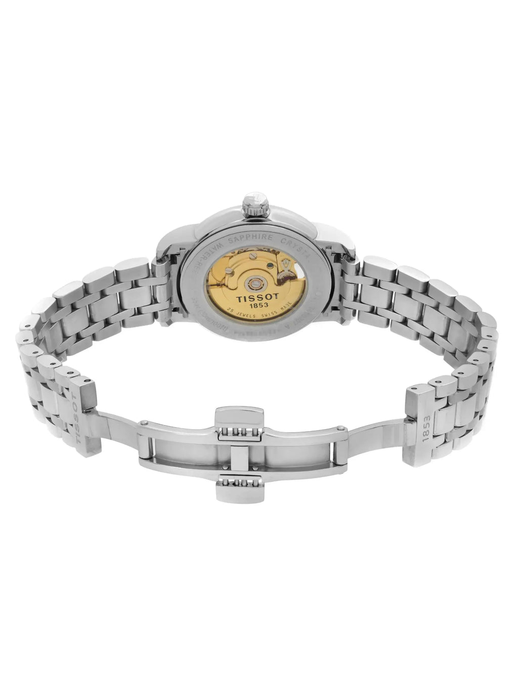 Pre-owned Tissot Lady Heart Automatic  Watch .207.11.116.00 (Like New)