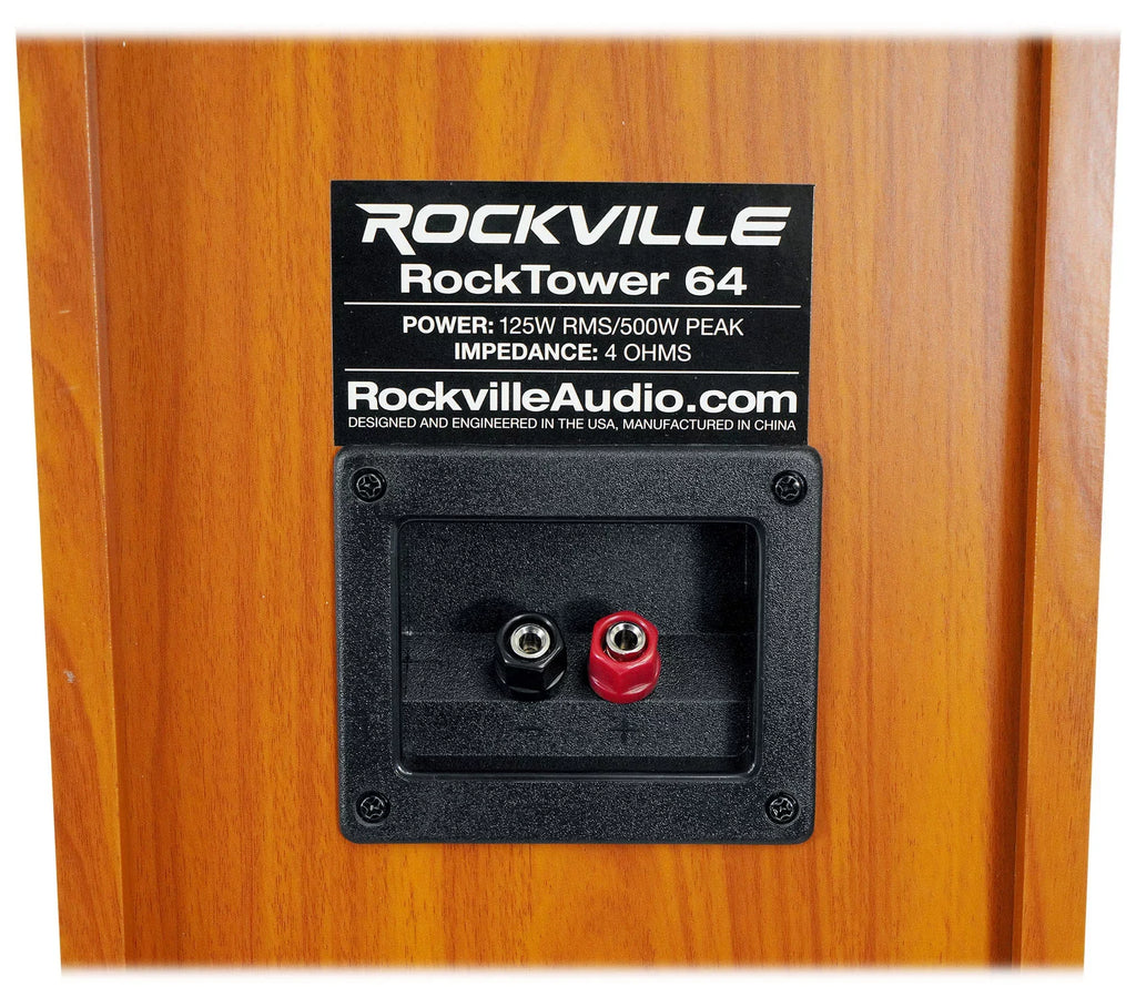 Rockville BluTube  Bluetooth Tube Amplifier/Home Receiver + (2) Tower Speakers