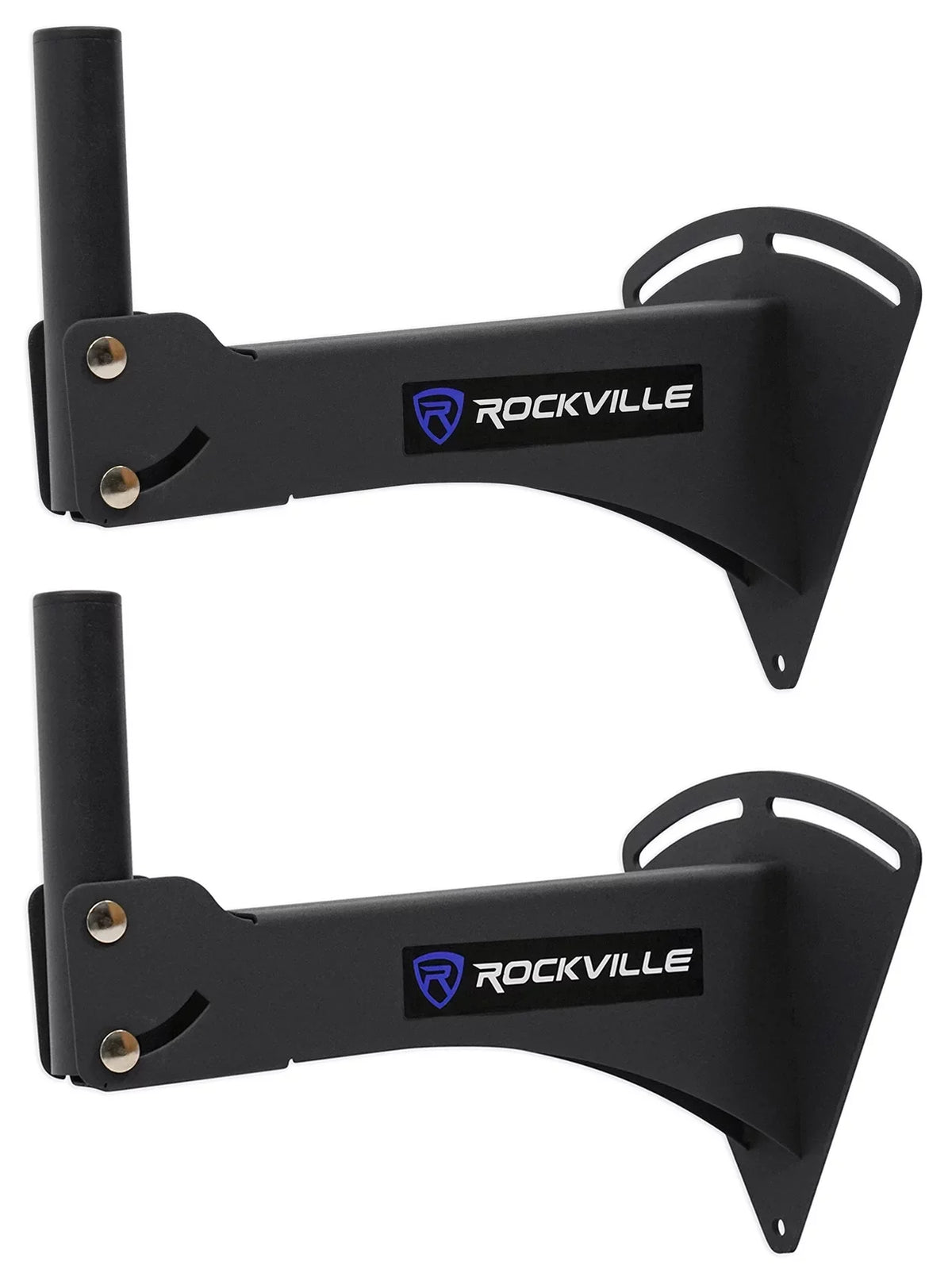 (2) Rockville  15" Bluetooth Wireless Link Speakers+Mounts For Restaurant