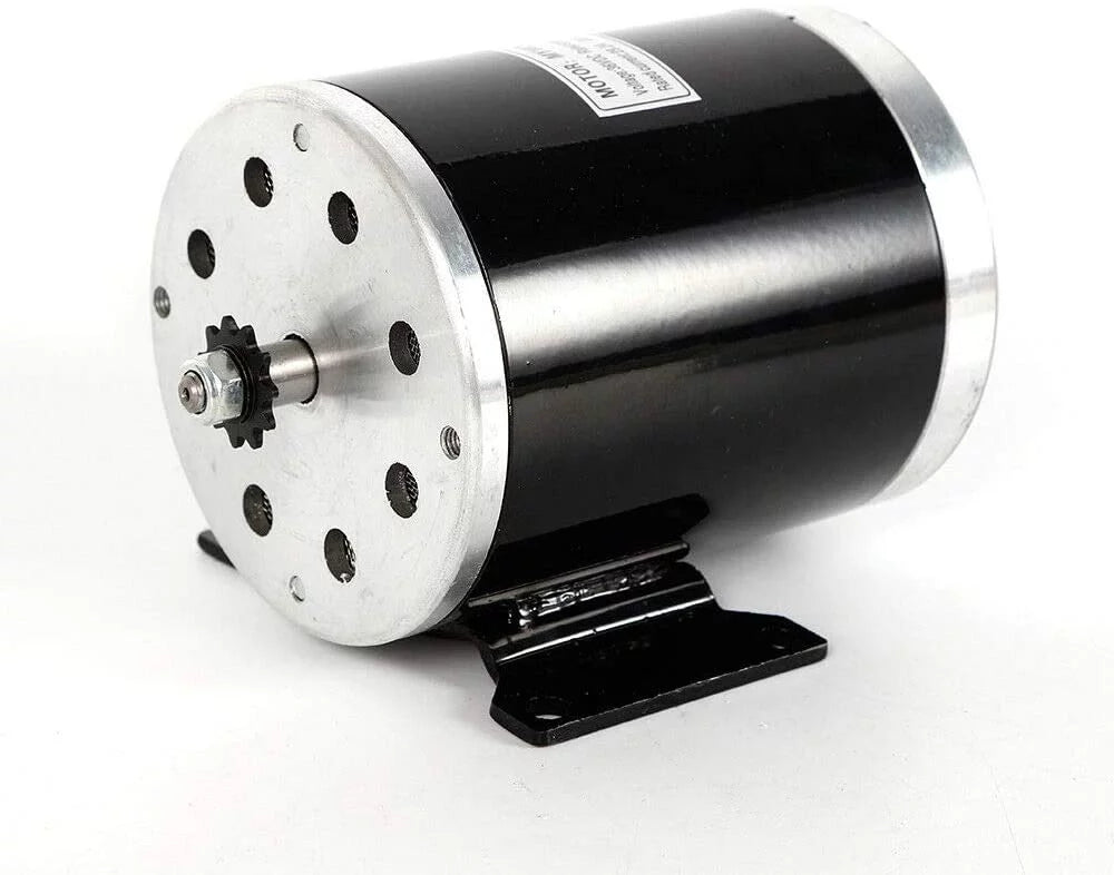 Electric Motor 800W 36V Electric Bike Scooter Motor Engine Unite Motor Brushed Speed Motor Controller Throttle Grip Kit for Trycicle Bicycle -Scooter Go Kart -Bike  Scooter Extreme Scooter