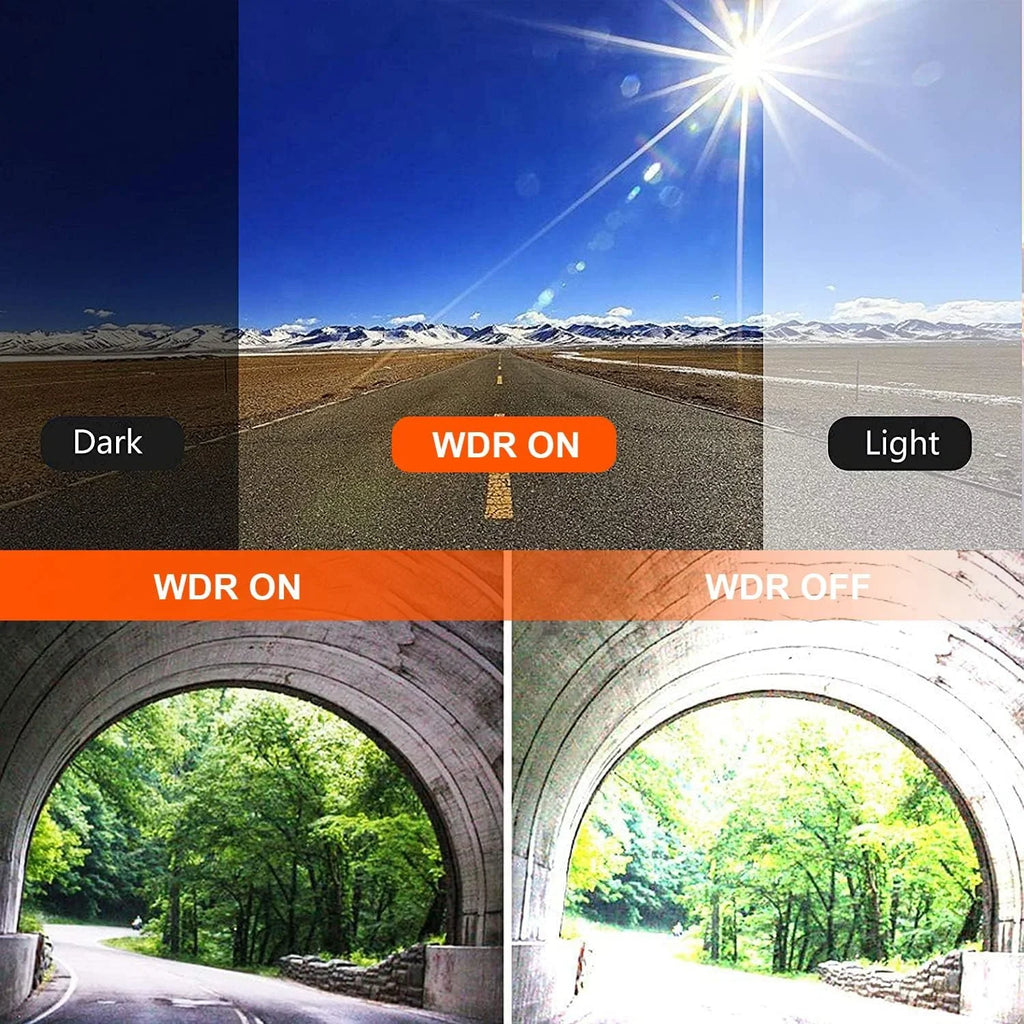 3 Channels Dash Cam 4K  11" Touch Screen Rear View Mirror Camera for Car Night Vision -Sensor Parking Monitor 32GB Card
