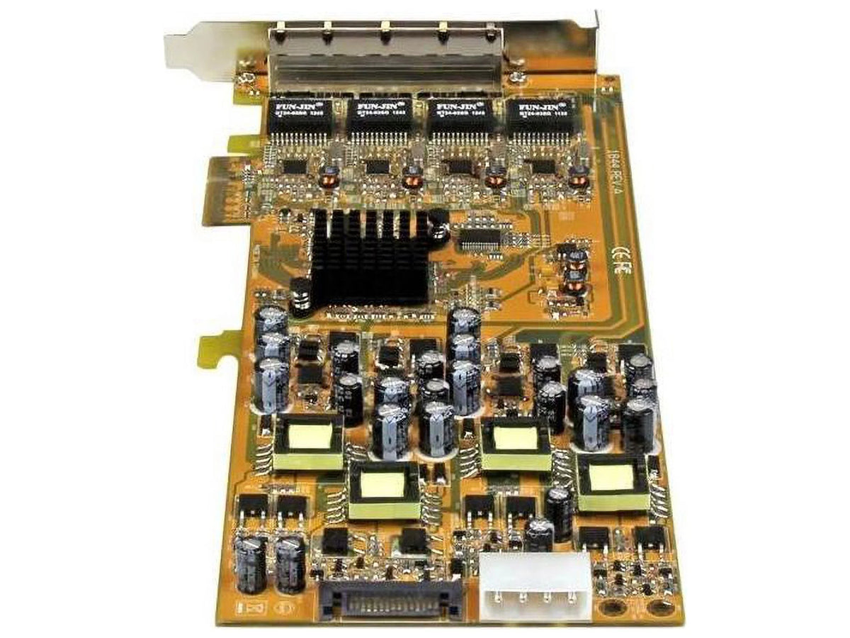 StarTech.com 4 Port Gigabit Power over Ethernet PCIe Network Card -  / PoE  Express