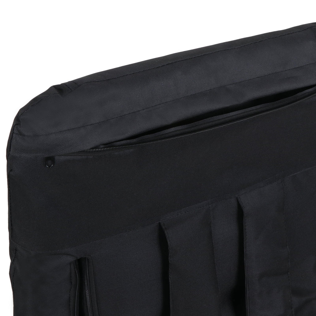 Stadium Seat Chair Reclining Bleachers /Padded Cushion - 6 Reclining Positions, Black