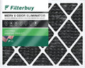 Filterbuy 20x24x1  8 Odor Eliminator Pleated   Furnace Air Filters with Activated Carbon (1-Pack)