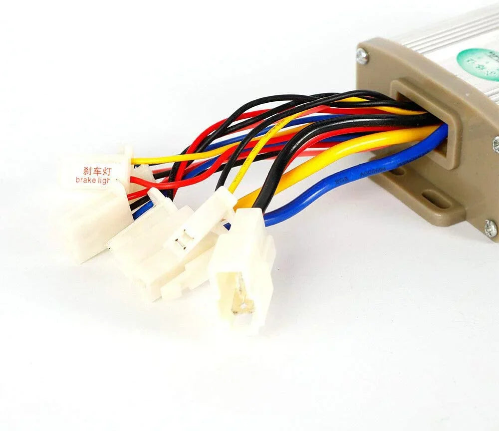 Electric Motor 800W 36V Electric Bike Scooter Motor Engine Unite Motor Brushed Speed Motor Controller Throttle Grip Kit for Trycicle Bicycle -Scooter Go Kart -Bike  Scooter Extreme Scooter