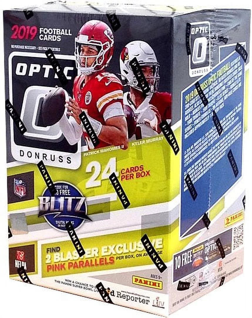 Panini 2019 Donruss Optic Football Trading Card  Box (6 Packs)