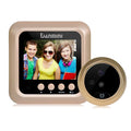 2.4" inch Peephole Viewer Camera Video Doorbell Door Eye Wide Angle Night Vision No Disturb 2.0MP Door Bell Security Cam Need Drilling