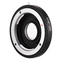 Andoer - Lens Mount Adapter Ring with Corrective Lens for Minolta  Lens to Fit for  Focus Infinity