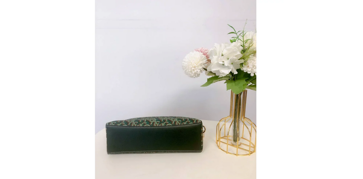 Coach  Madi Crossbody With Coach Monogram Print  Green
