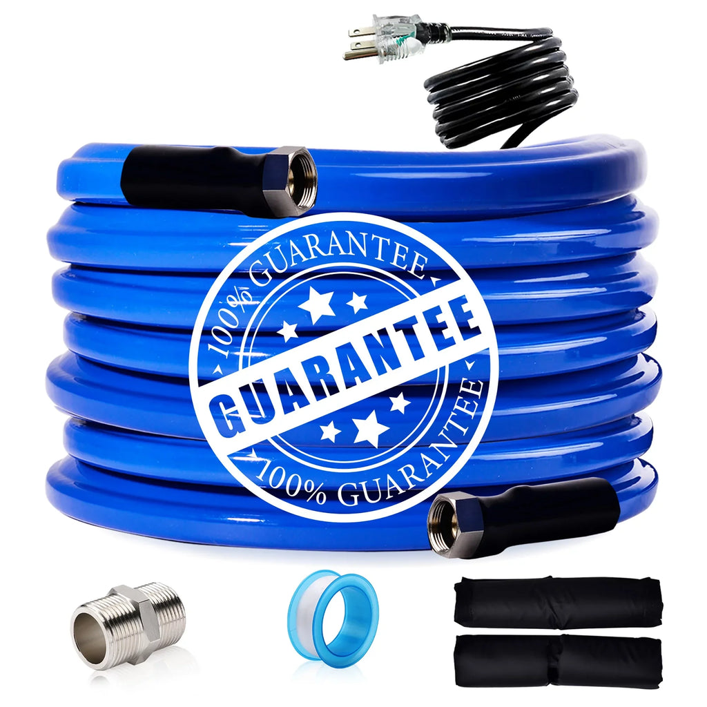 15   Heated Water Hose for  Outdoor  Drinking Water Hose Freeze Protection Down to -45  for   Trailer