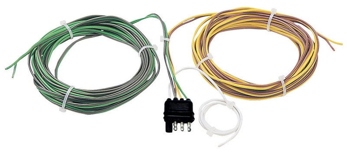 1 Pc, Hopkins 4 Flat Trailer  Wiring Harness 20 Ft.