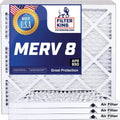Filter King 7x28x1a Air Filter | 4- |  8  Pleated / Furnace Filters |    | Actual Size: 7 x 28 x .75"
