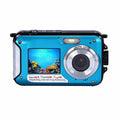 Megapixel Waterproof Dual Screen Full  1080P Digital Camera For Under Water Photo And Video Recording For Selfies With  Flash Light Teen Electronics for Girls