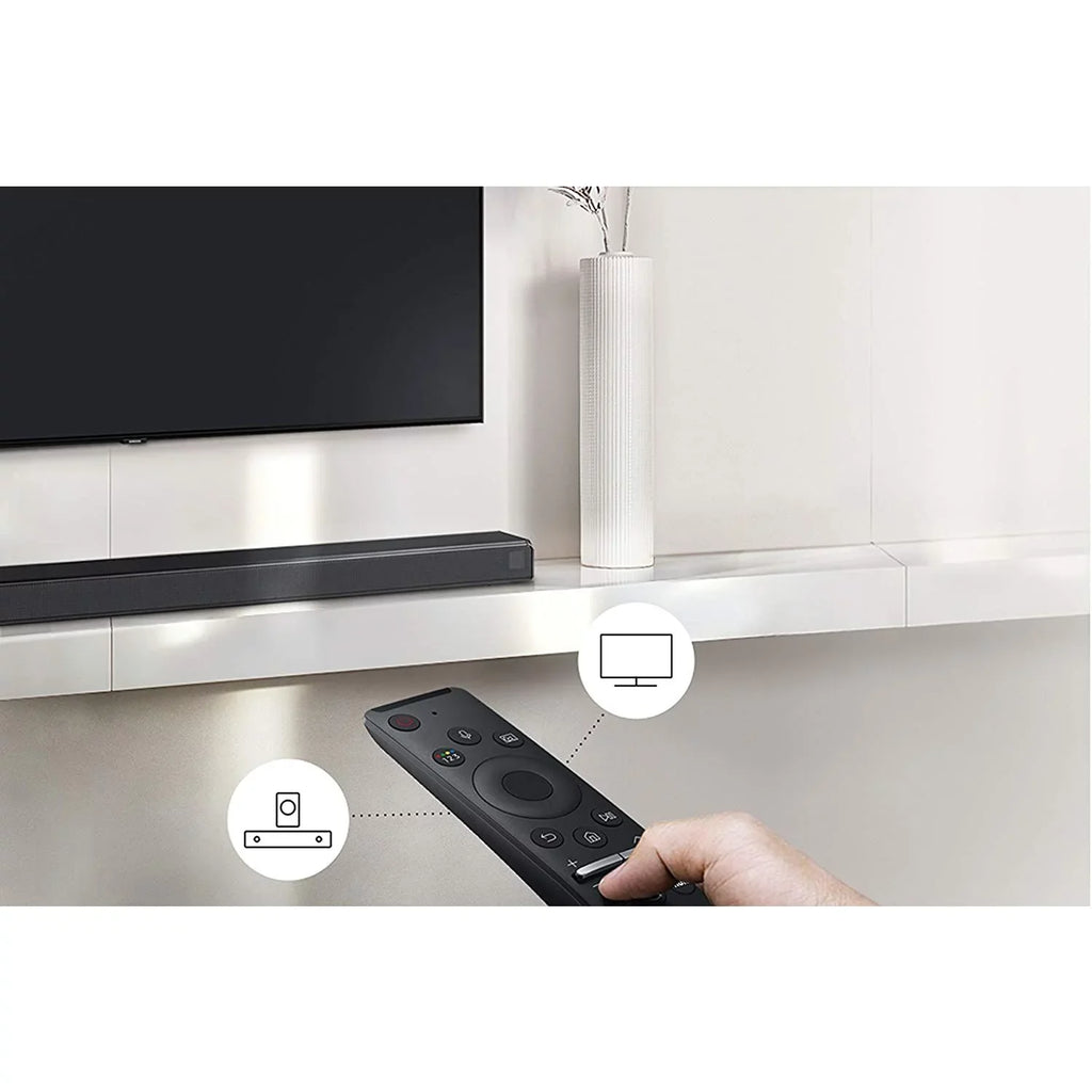 Restored Samsung  Soundbar with Dolby Audio and  Virtual: 3D Surround Sound (Refurbished)