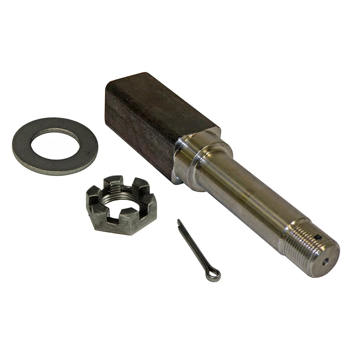 Square Stock - Trailer Axle Spindle For 1 Inch . Bearings