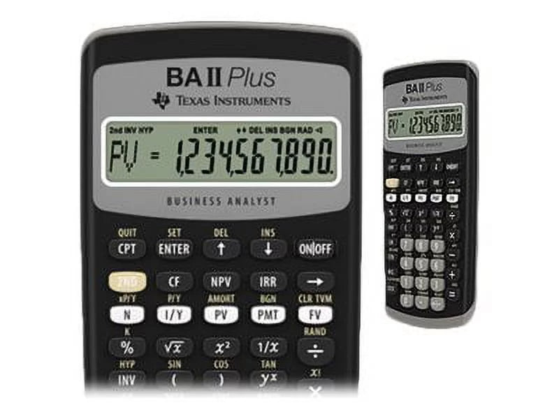 Texas Instrument  Plus Financial Calculator, 10-Digit
