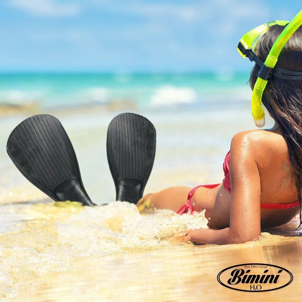 Bimini  Alcyon Snorkeling Fins Fully Adjustable fits 9 and half to 14