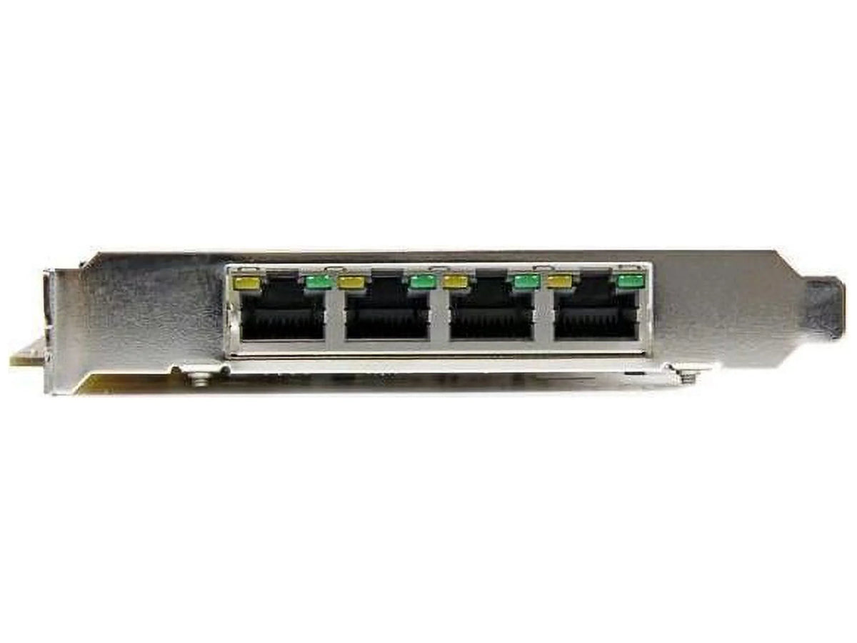 StarTech.com 4 Port Gigabit Power over Ethernet PCIe Network Card -  / PoE  Express