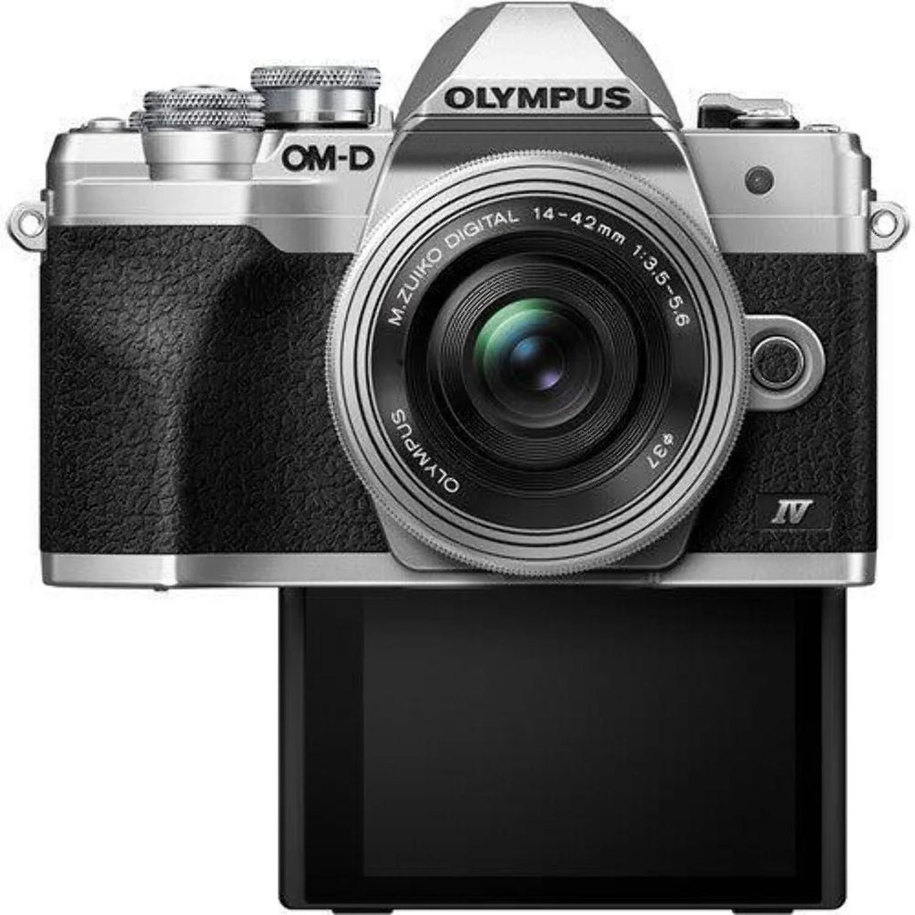 Olympus - - Mark  20.3 Megapixel Mirrorless Camera Body Only, Silver