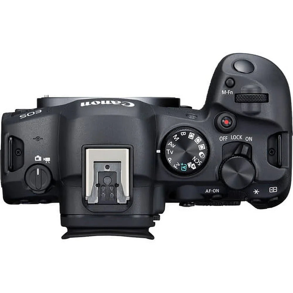 Canon   Mark  Mirrorless Camera with 24-105mm f/4 Lens (5666C011) + 64GB Memory Card + Case + Corel Photo Software +  Battery + External Charger + Card Reader + More
