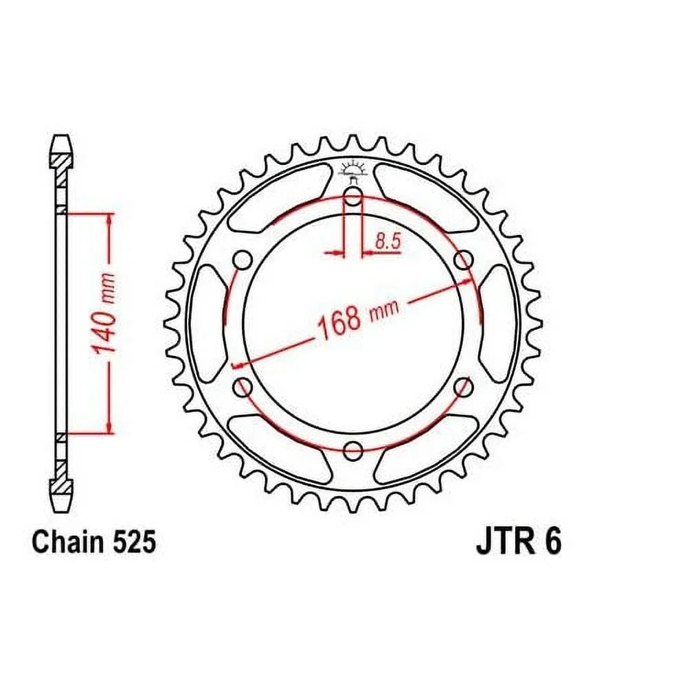 Front & Rear Sprocket Kit for Street    2008-2013