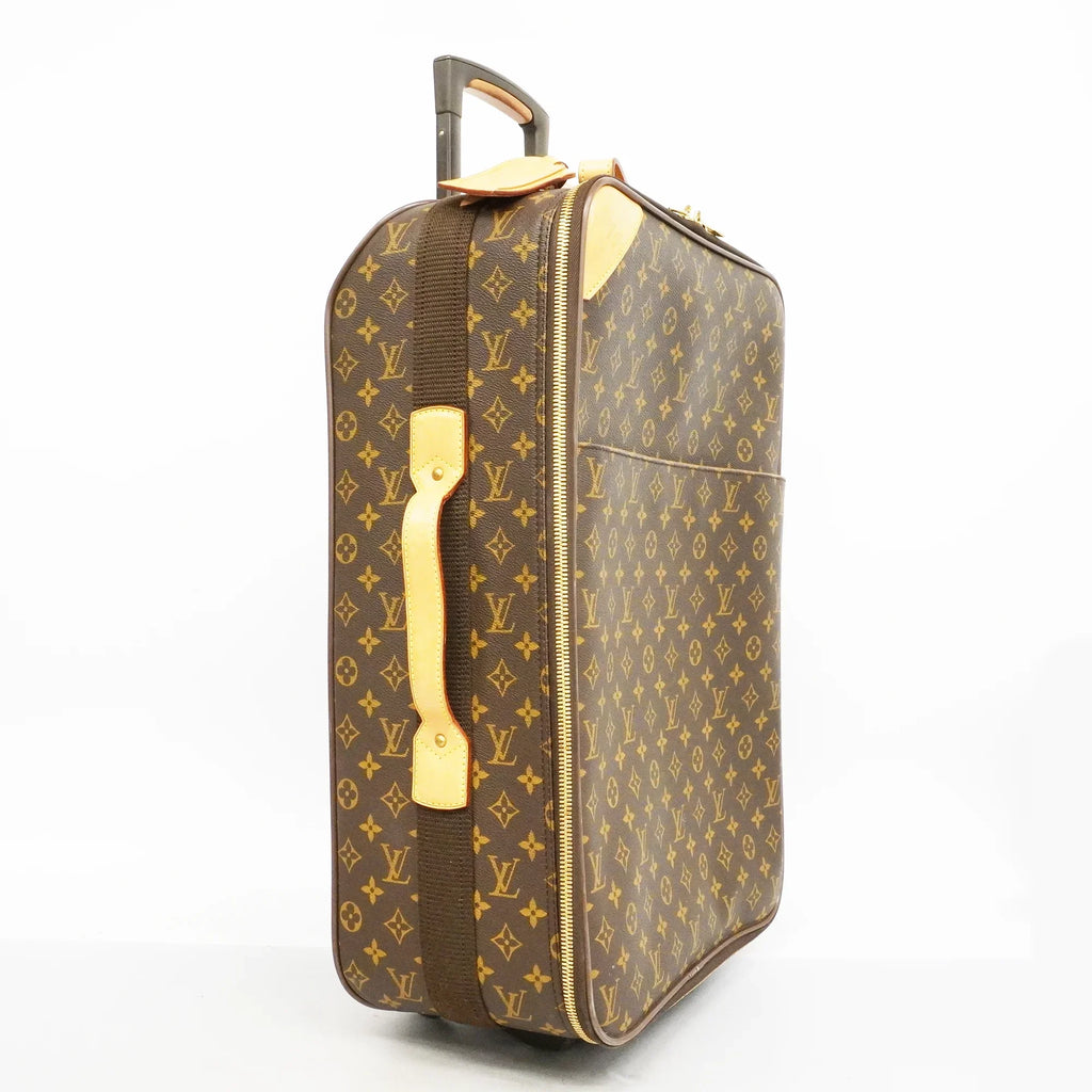 Used Auth Louis Vuitton Carry Case Monogram Pegas 55