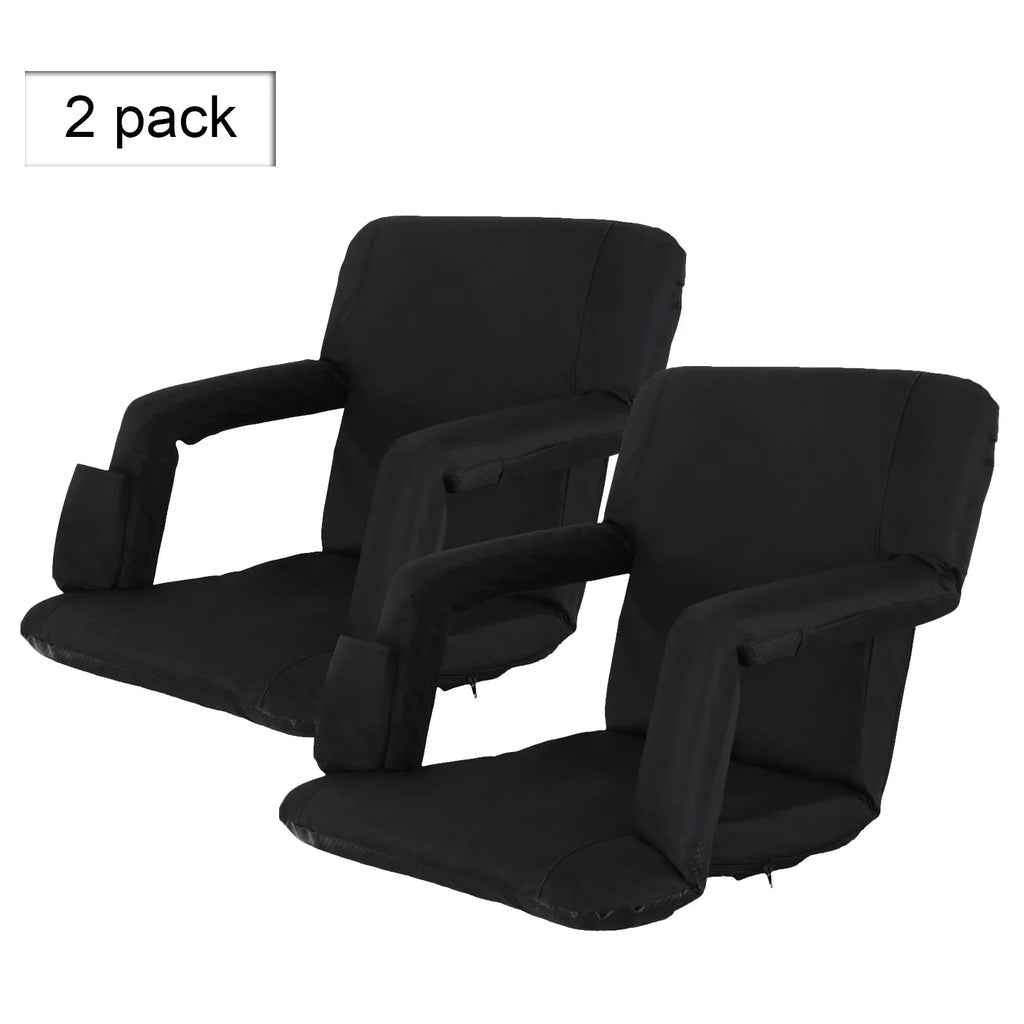Black Stadium Seats (2 Pieces)