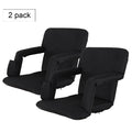 Black Stadium Seats (2 Pieces)