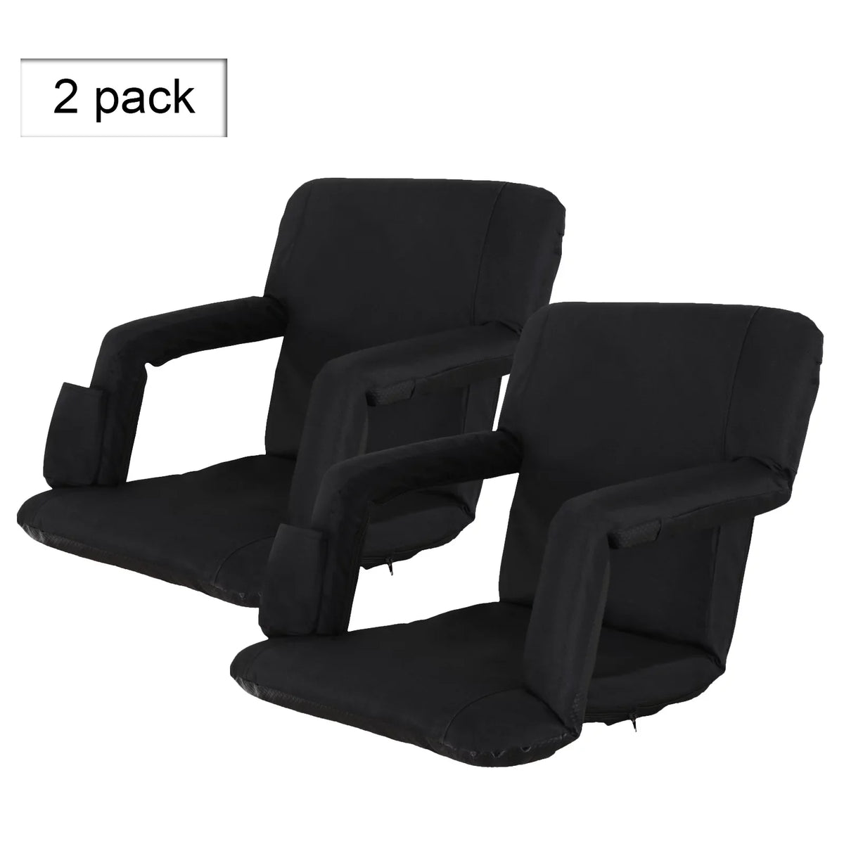 Black Stadium Seats (2 Pieces)