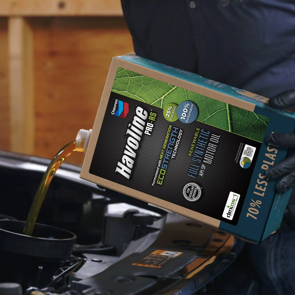 Havoline - Renewable Synthetic Motor Oil 5W-20, 6Q Smart Change Box