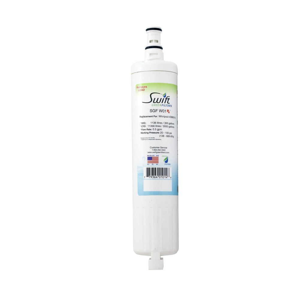 Swift Green Filters -  Replacement Whirlpool 4396508  Refrigerator Water Filter (3 Pack)