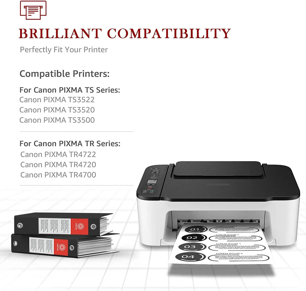 Toner Kingdom  275  Ink Cartridges Replacement for Canon Ink 275 for Canon Printers       (2 Black)
