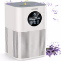 Air Purifiers for Home Bedroom,   Air Purifier with Auto Speed Control for Smoke (-50, white)