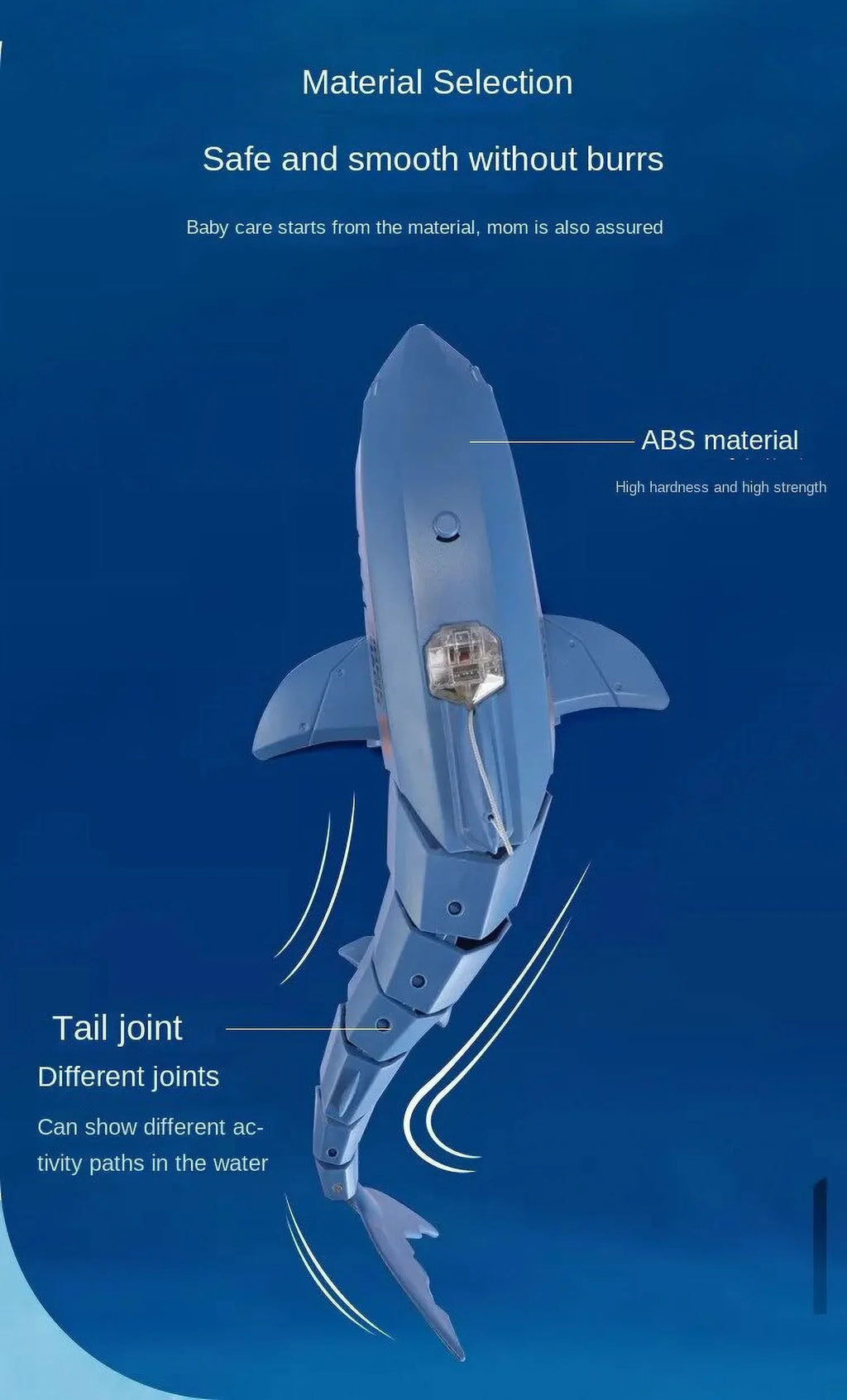Boat Camera Submarine Electric Shark with remote control camera 30W   Toy Animals Pool Toys Kids Boys Children vessels 04