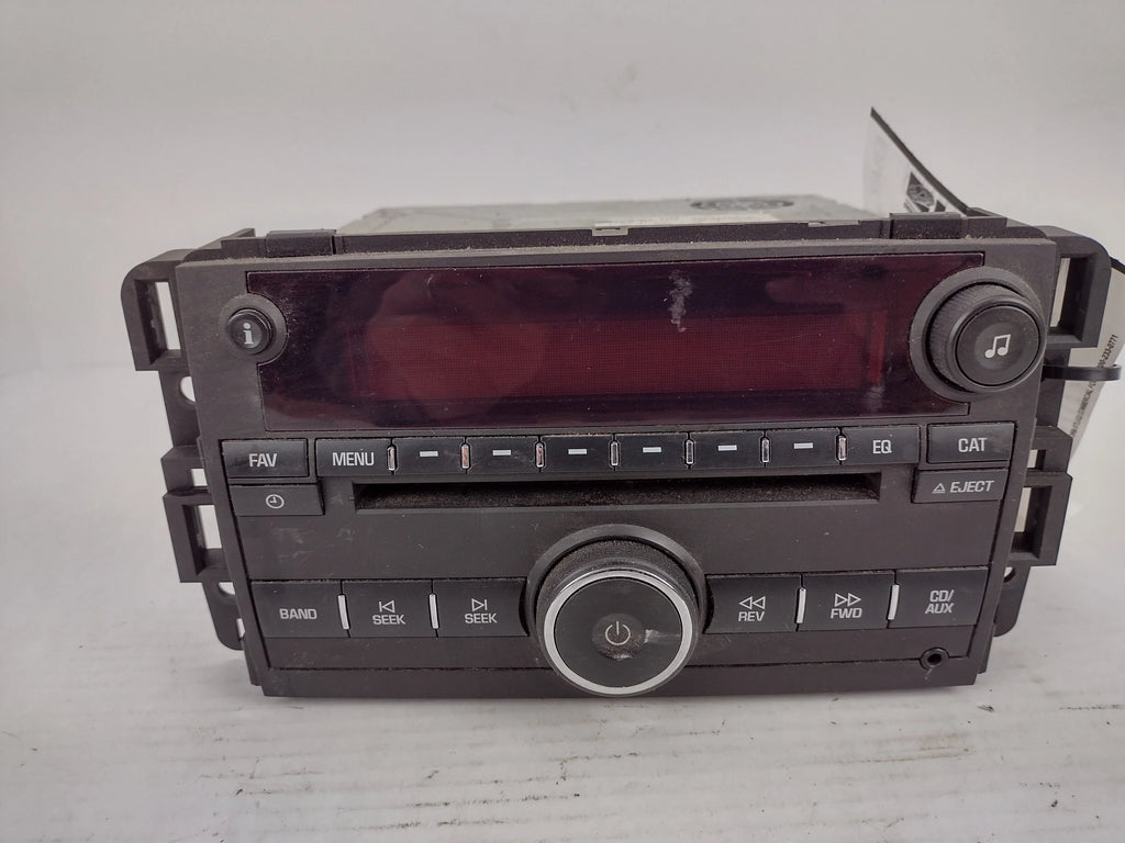 Pre-Owned 07 08 Saturn Outlook     Radio Receiver  - Verify Specific Vehicle Fitment In Description - (Good)