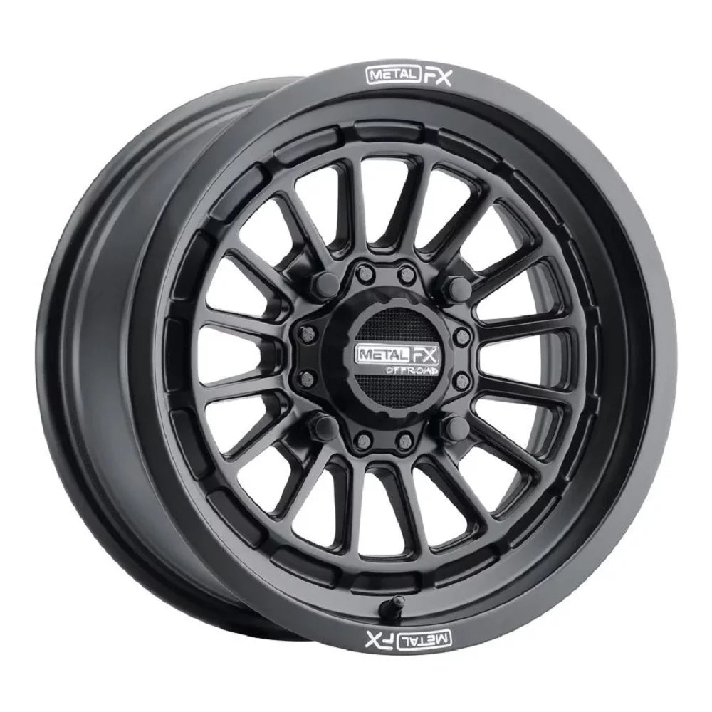 MetalFX Delta 15" Wheels Black 33" Race Tires Polaris   1000 /   / Ranger  900/1000