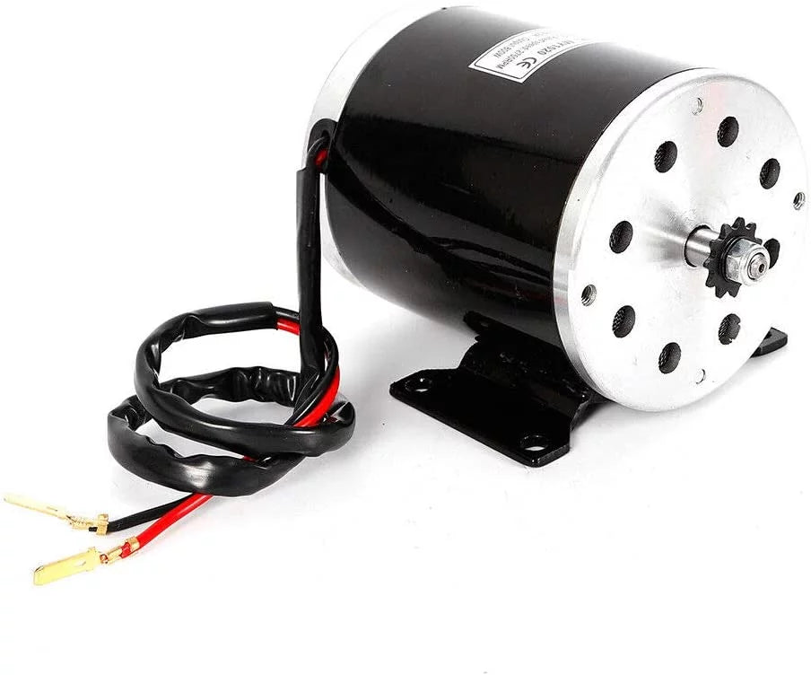 Electric Motor 800W 36V Electric Bike Scooter Motor Engine Unite Motor Brushed Speed Motor Controller Throttle Grip Kit for Trycicle Bicycle -Scooter Go Kart -Bike  Scooter Extreme Scooter