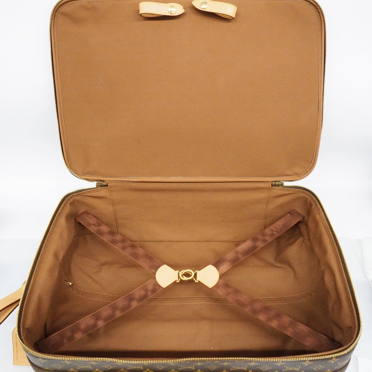 Used Auth Louis Vuitton Carry Case Monogram Pegas 55