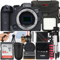 Canon   Mirrorless Camera (Body Only) with SanDisk 64GB Memory Card + Case + Tripod +  Premium Accessory Bundle