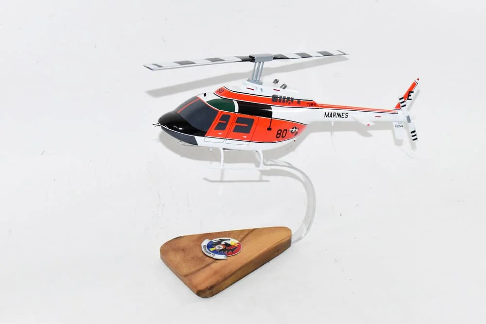 Bell® -57c Sea Ranger, -18 Vigilant Eagles (Marines),  1/31 Scale Mahogany Model