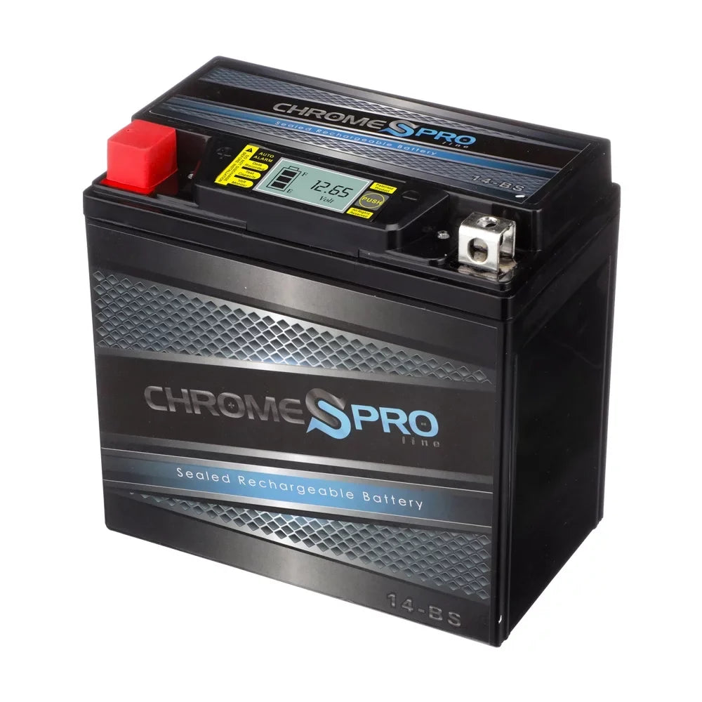 Chrome Pro Battery Ytx14-Bs Igel Motorcycle Battery For Honda 1100Cc Vt1100C, ,  Shadow (Spirit, Aero, . . . Tourer) 2002