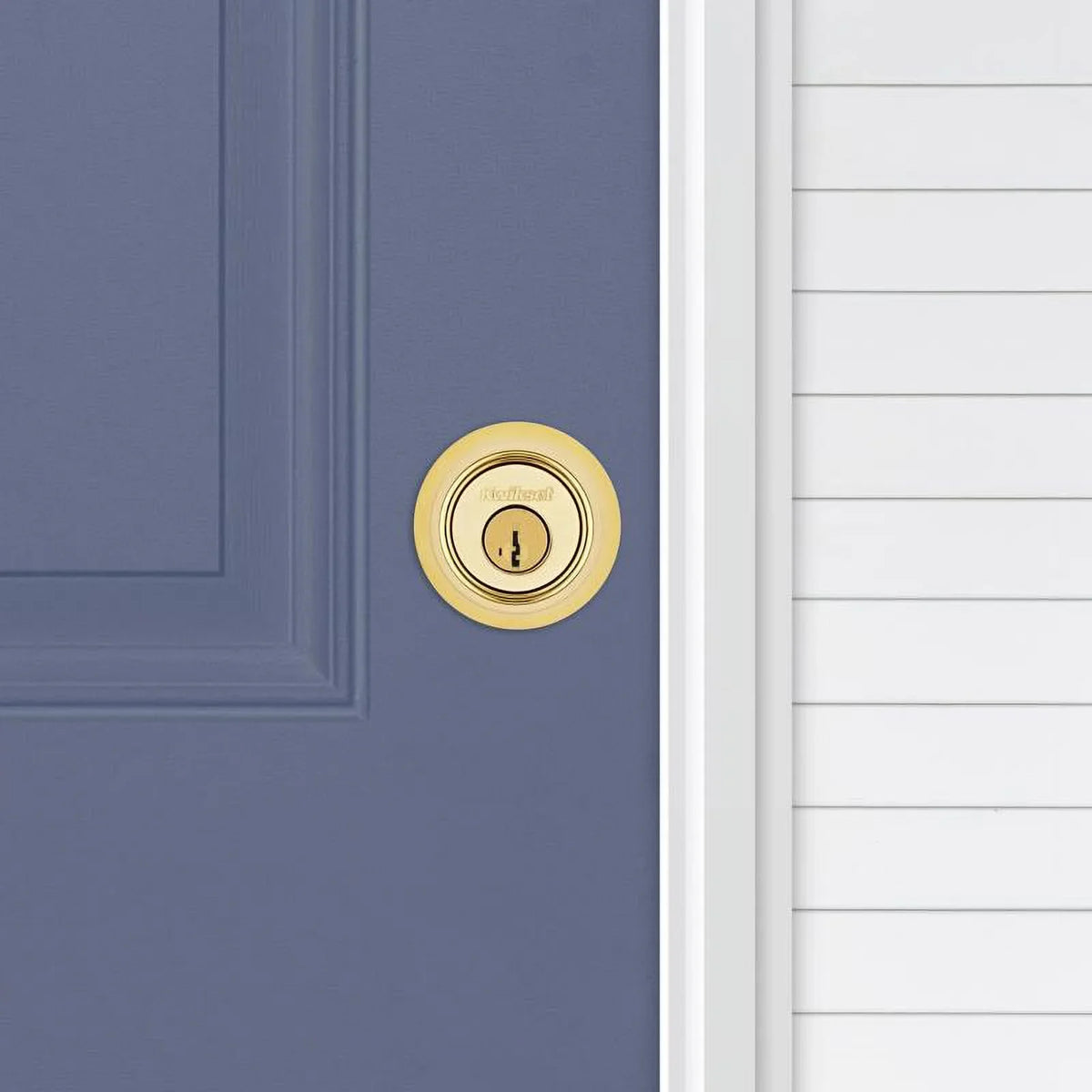 Kwikset 660 3      Security Single-Cylinder Deadbolt, Polished Brass - Quantity 1