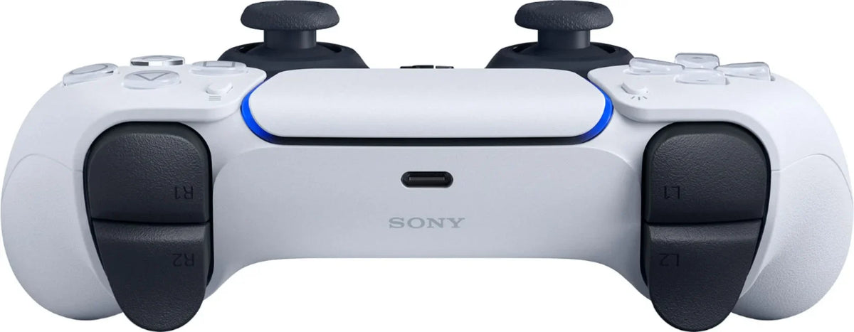 Sony Playstation 5 Disc Version Console with Extra White Controller, White  3D Headset and Demon's Souls Bundle with Cleaning Cloth