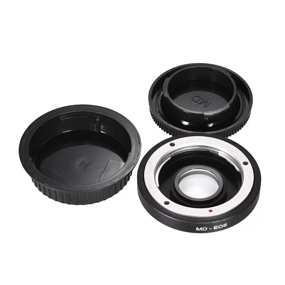 Andoer - Lens Mount Adapter Ring with Corrective Lens for Minolta  Lens to Fit for  Focus Infinity