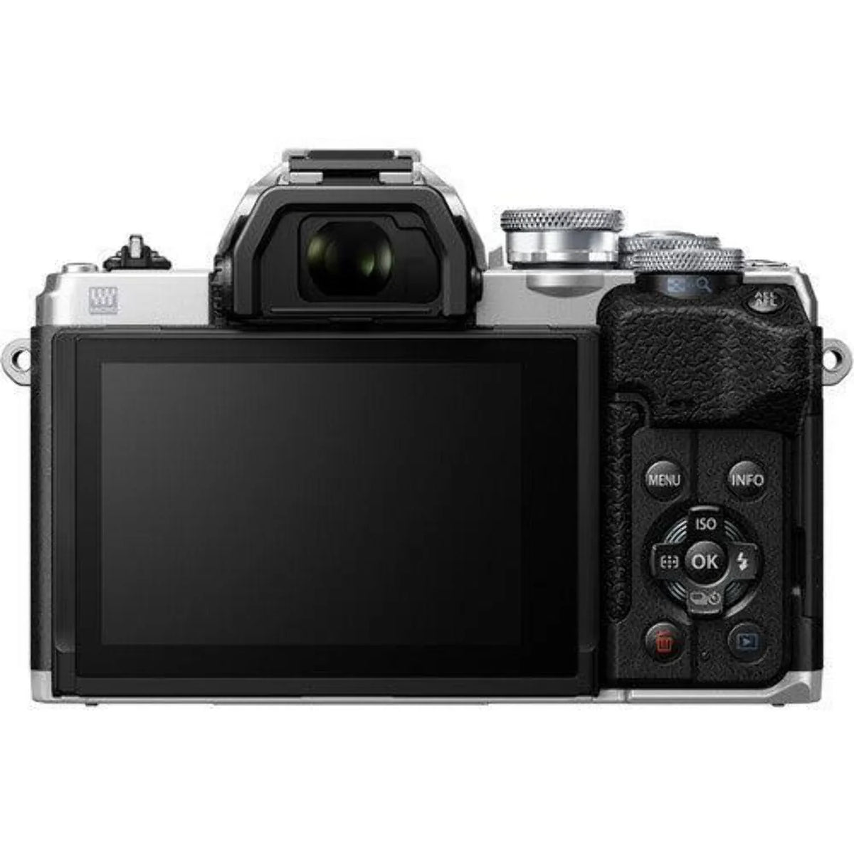 Olympus - - Mark  20.3 Megapixel Mirrorless Camera Body Only, Silver