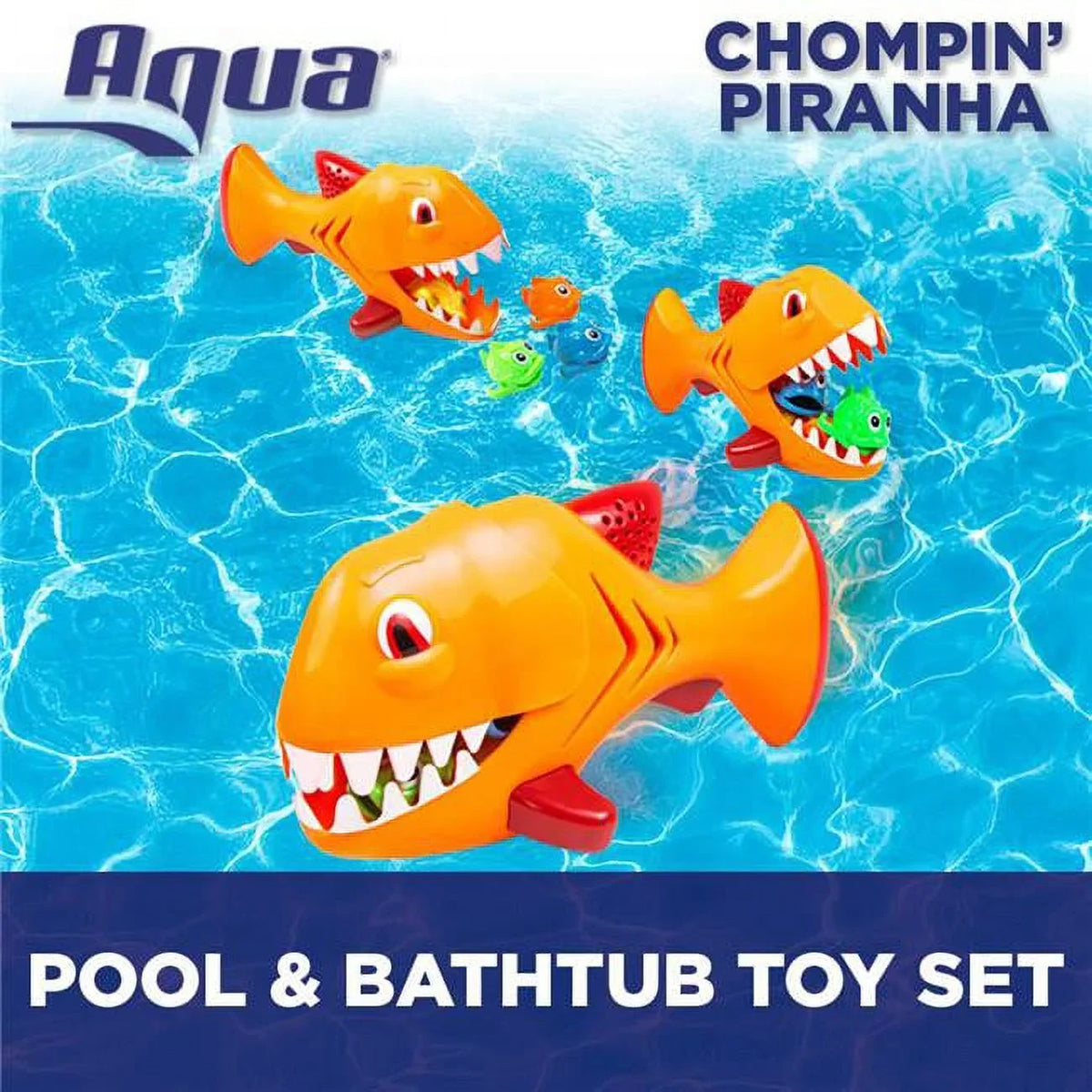 Aqua Leisure  Chomp n Piranha Swimming Toys with Sounds
